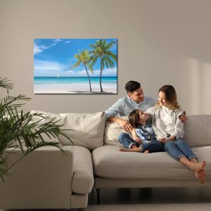 Peinture sur toile Île Dans La Mer Tropicale – Image 7