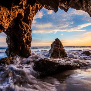 Peinture sur toile Grotte Marine – Image 1