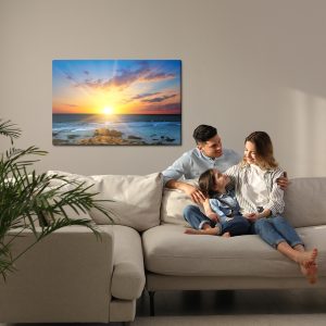Peinture sur toile Lever Du Soleil Au Bord De La Mer – Image 7