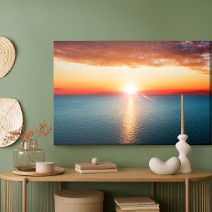 Peinture sur toile Vue Plongeante Sur La Mer – Image 5