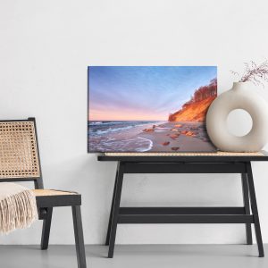 Peinture sur toile Falaises Sur La Plage Polonaise – Image 6