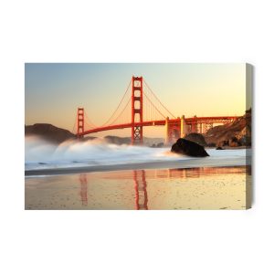 Peinture sur toile Pont Du Golden Gate, San Francisco – Image 2