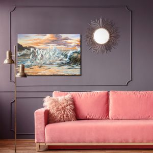 Peinture sur toile Chevaux Au Bord De La Mer – Image 4