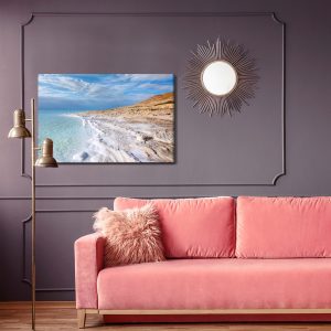 Peinture sur toile Mer Morte Et La Côte – Image 4