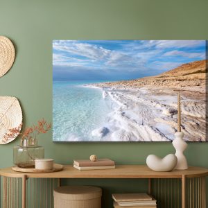 Peinture sur toile Mer Morte Et La Côte – Image 5