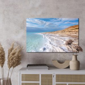 Peinture sur toile Mer Morte Et La Côte – Image 3