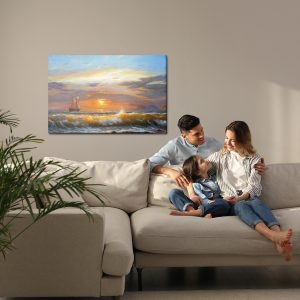 Peinture sur toile Voiliers En Mer – Image 7