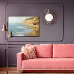 Peinture sur toile Mouettes Plage Et Mer – Image 4