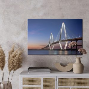 Peinture sur toile Pont Arthur Ravenel Jr. Pont, États-Unis – Image 3