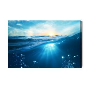 Peinture sur toile Le Monde Sous-Marin De La Mer – Image 2