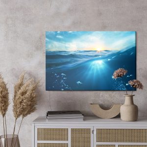 Peinture sur toile Le Monde Sous-Marin De La Mer – Image 3
