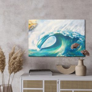 Peinture sur toile Mer Avec Vague Géante – Image 3