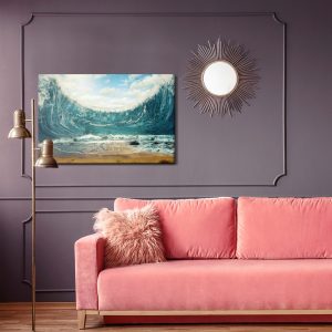 Peinture sur toile Mer Abstraite – Image 4