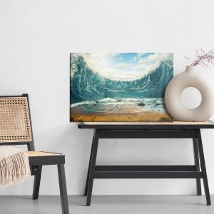 Peinture sur toile Mer Abstraite – Image 6