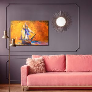 Peinture sur toile Voilier En Mer – Image 4