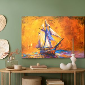 Peinture sur toile Voilier En Mer – Image 5