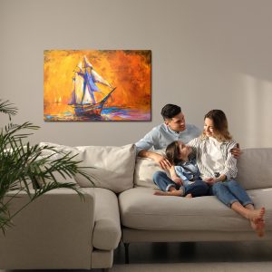 Peinture sur toile Voilier En Mer – Image 7