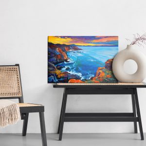 Peinture sur toile Mer Et Falaises – Image 6
