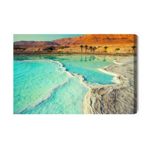 Peinture sur toile Mer Morte Et Paysage – Image 2