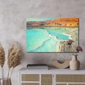 Peinture sur toile Mer Morte Et Paysage – Image 3