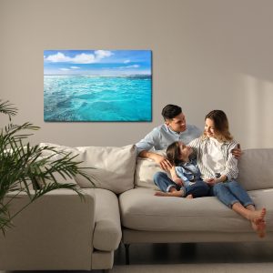 Peinture sur toile Mer Et Ciel Des Caraïbes – Image 7