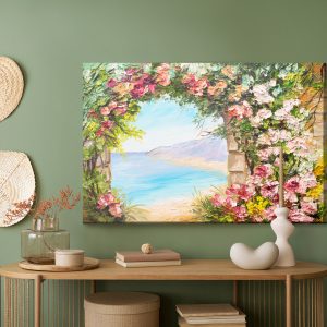 Peinture sur toile Fleurs Et Mer – Image 5