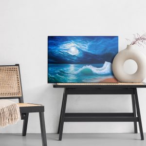 Peinture sur toile Mer La Nuit – Image 6
