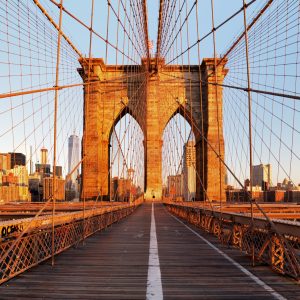 Peinture sur toile Pont De Brooklyn, New York – Image 1