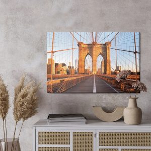 Peinture sur toile Pont De Brooklyn, New York – Image 3