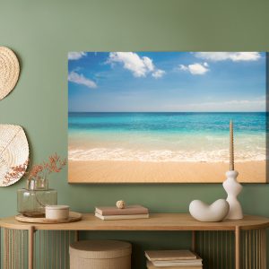Peinture sur toile Plage Paradisiaque Et Mer – Image 5