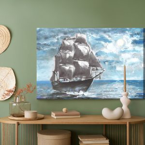 Peinture sur toile Bateau Pirate En Mer – Image 5