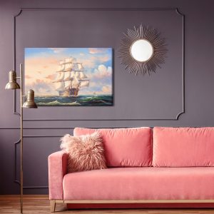 Peinture sur toile Voilier En Mer – Image 4