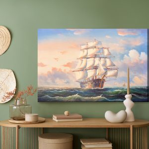 Peinture sur toile Voilier En Mer – Image 5