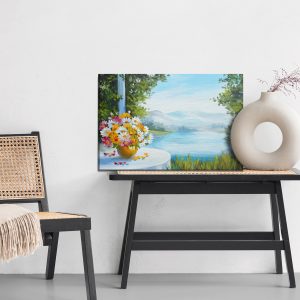 Peinture sur toile Paysage D'été Avec La Mer – Image 6