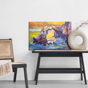 Peinture sur toile Mer Et Falaise – Image 6
