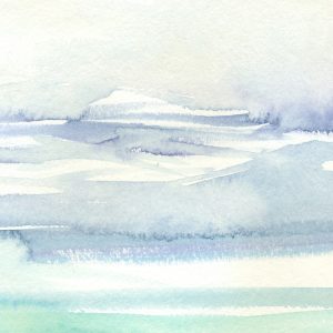 Peinture sur toile Résumé De La Mer – Image 1