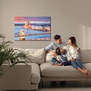 Peinture sur toile Pont De Nuit – Image 7