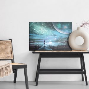 Peinture sur toile La Mer Et La Jetée Dans Un Style Fantastique – Image 6