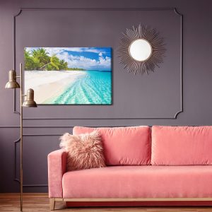 Peinture sur toile Mer Et Plage Tropicale – Image 4