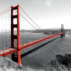 Peinture sur toile Pont Du Golden Gate À San Francisco – Image 1