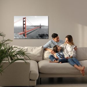 Peinture sur toile Pont Du Golden Gate À San Francisco – Image 7