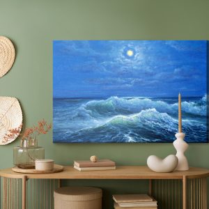 Peinture sur toile Vagues En Mer – Image 5