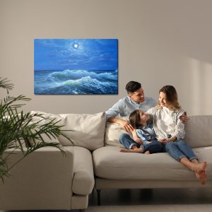 Peinture sur toile Vagues En Mer – Image 7
