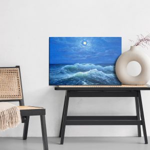 Peinture sur toile Vagues En Mer – Image 6
