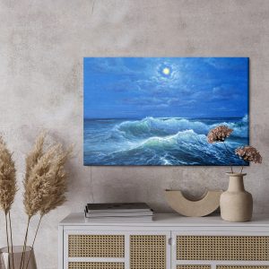 Peinture sur toile Vagues En Mer – Image 3