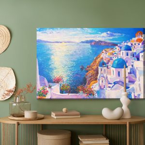 Peinture sur toile Mer En Grèce – Image 5