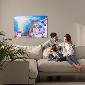 Peinture sur toile Mer En Grèce – Image 7