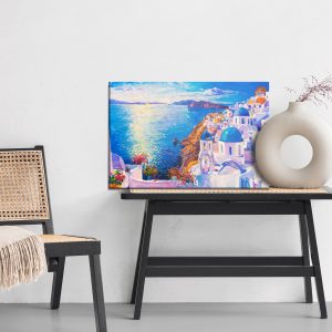 Peinture sur toile Mer En Grèce – Image 6