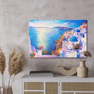 Peinture sur toile Mer En Grèce – Image 3