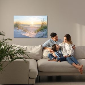 Peinture sur toile Plage De Dunes De Sable De La Mer – Image 7